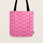 y2k pop super butterfly pink Tote Bag Gallery Image 1