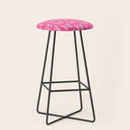 y2k pop super butterfly pink Stool Gallery Image 1