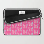 y2k pop super butterfly pink Laptop Sleeve Gallery Image 2