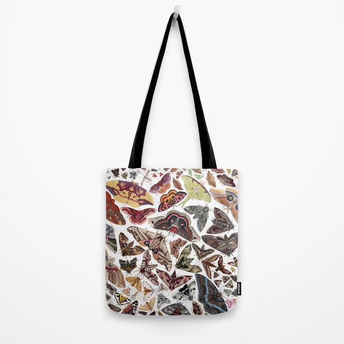Moths of North America Tote Bag Gallery Image 2