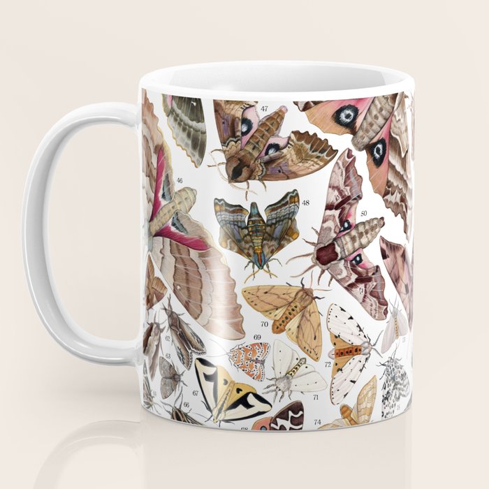 Moths of North America Coffee Mug Gallery Image 3