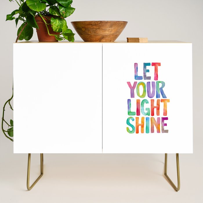 Let Your Light Shine Credenza Gallery Image 1
