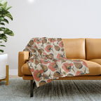 Day By Day Pattern  Throw Blanket Gallery Image 1