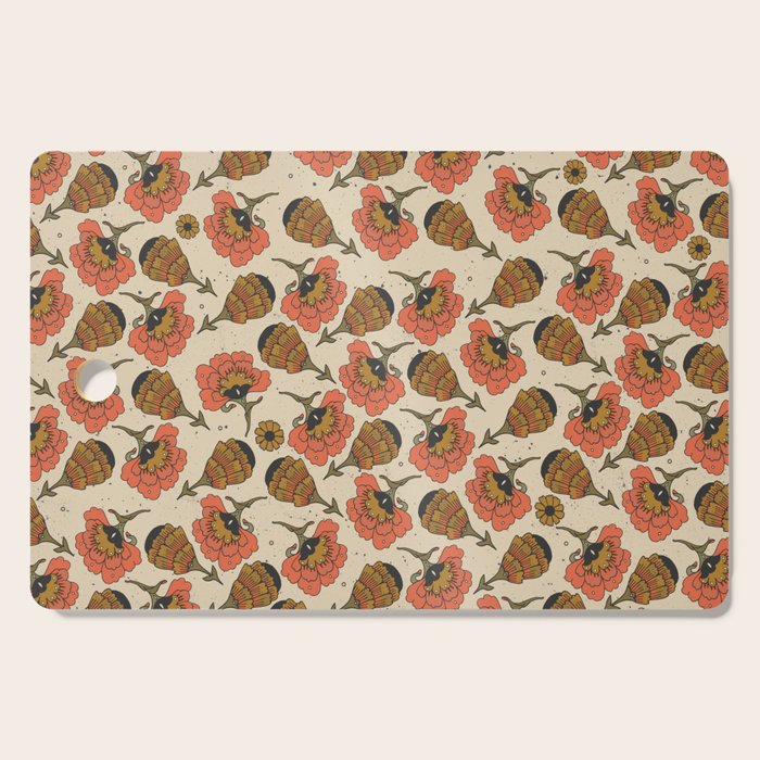Day By Day Pattern  Cutting Board Gallery Image 1