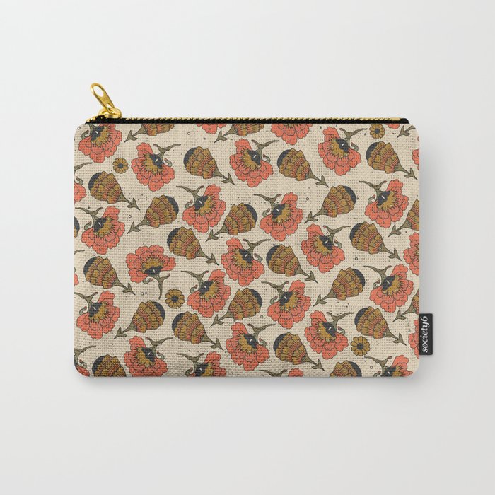 Day By Day Pattern  Carry All Pouch Gallery Image 1