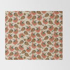 Day By Day Pattern  Throw Blanket Gallery Image 2