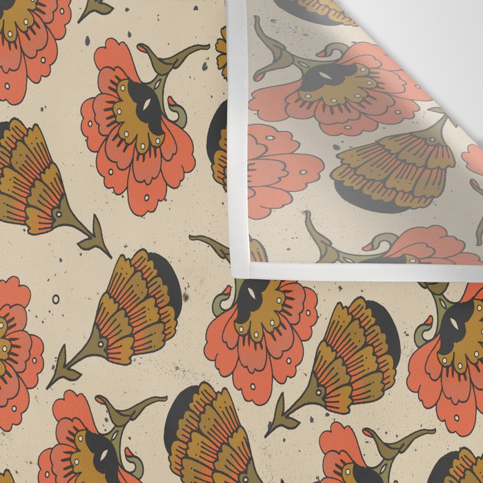 Day By Day Pattern  Wall Tapestry Gallery Image 3