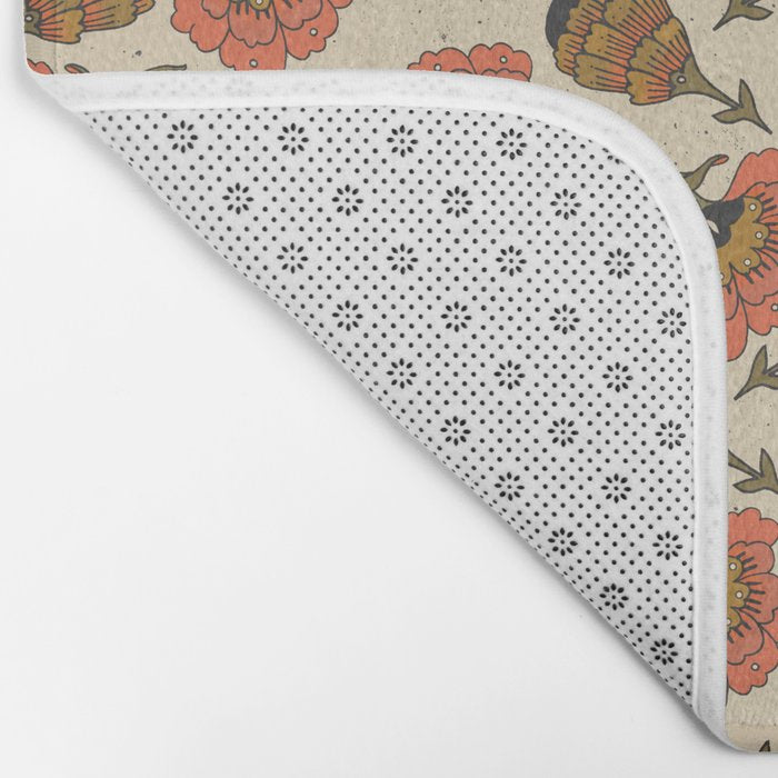 Day By Day Pattern  Bath Mat Gallery Image 2