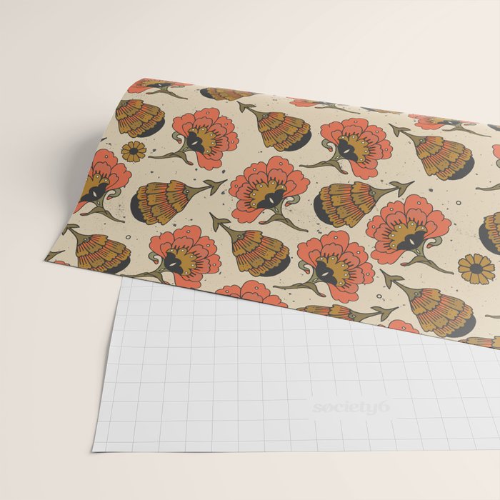 Day By Day Pattern  Wrapping Paper Gallery Image 2