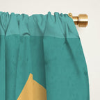 Abstract Shapes Modern Art 6 Window Curtain Gallery Image 2