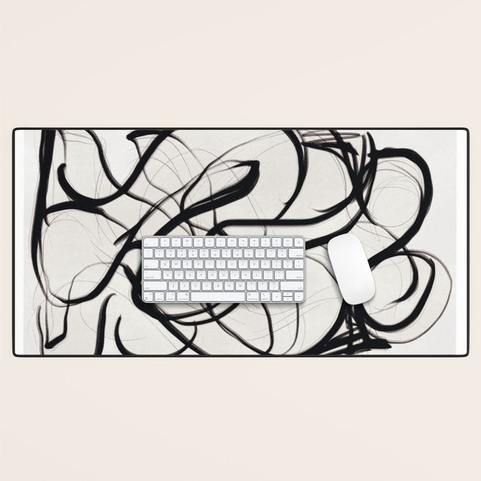 Abstract Art Hug 2 Desk Mat Gallery Image 1