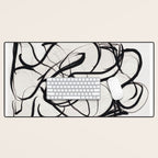 Abstract Art Hug 2 Desk Mat Gallery Image 1