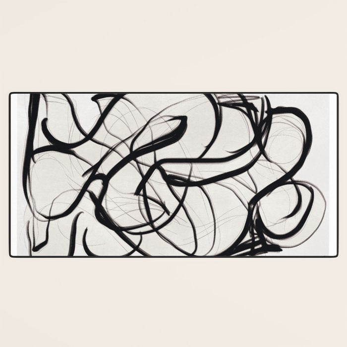 Abstract Art Hug 2 Desk Mat Gallery Image 3