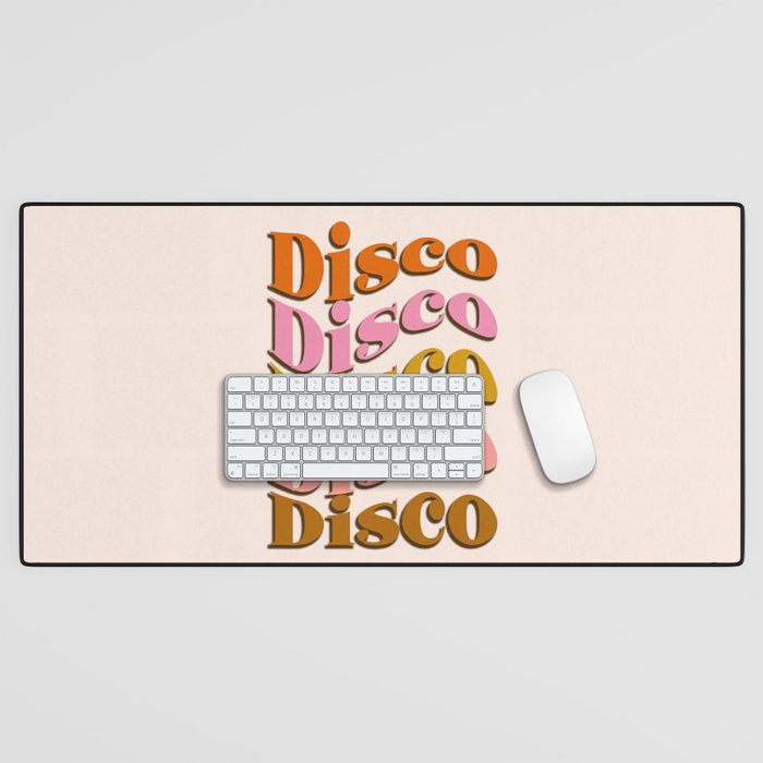 Groovy Disco Disco Desk Mat Gallery Image 1