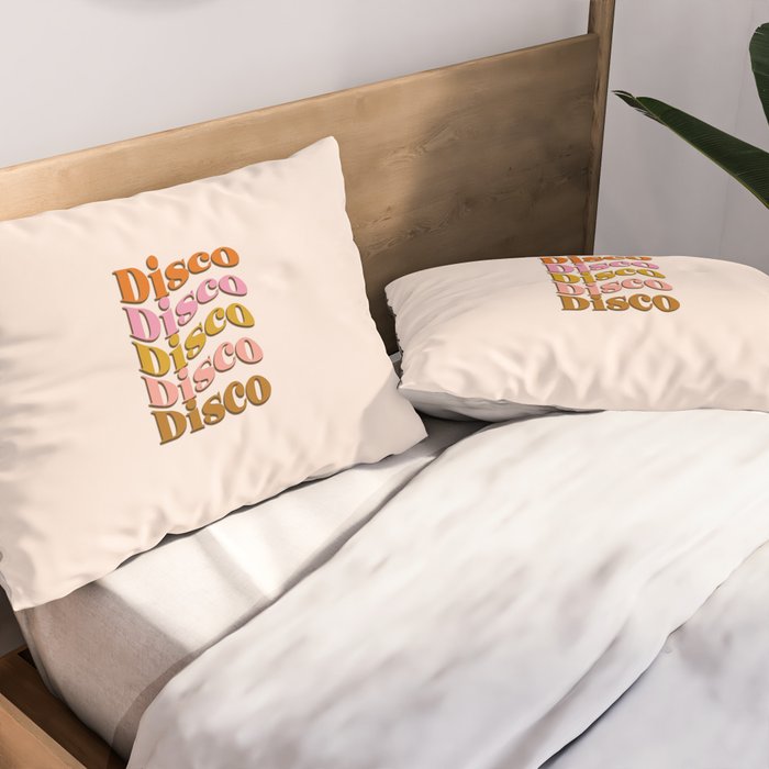 Groovy Disco Disco Pillow Sham Gallery Image 2
