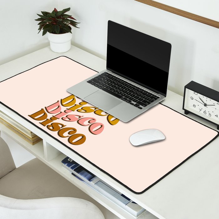 Groovy Disco Disco Desk Mat Gallery Image 2