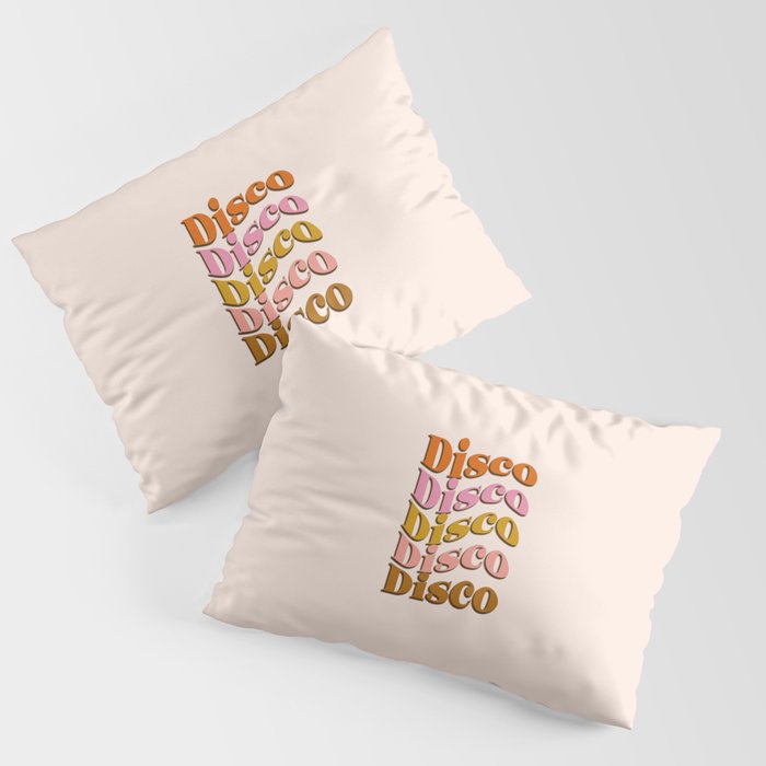 Groovy Disco Disco Pillow Sham Gallery Image 1