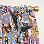 Vintage Floral Swallow Window Curtain Gallery Image 2