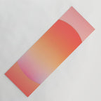 The Light Within, Spiritual Positivity Yoga Aura, Energy Soft Gradient Iridescent Glow, Mindfulness Graphic Design Motivational  Yoga Mat Gallery Image 1