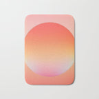 The Light Within, Spiritual Positivity Yoga Aura, Energy Soft Gradient Iridescent Glow, Mindfulness Graphic Design Motivational  Bath Mat Gallery Image 1