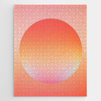 The Light Within, Spiritual Positivity Yoga Aura, Energy Soft Gradient Iridescent Glow, Mindfulness Graphic Design Motivational  Jigsaw Puzzle Gallery Image 1