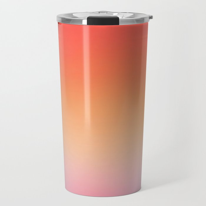 The Light Within, Spiritual Positivity Yoga Aura, Energy Soft Gradient Iridescent Glow, Mindfulness Graphic Design Motivational  Travel Mug Gallery Image 1
