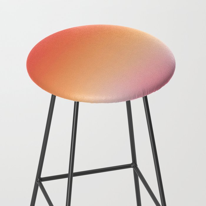 The Light Within, Spiritual Positivity Yoga Aura, Energy Soft Gradient Iridescent Glow, Mindfulness Graphic Design Motivational  Stool Gallery Image 2