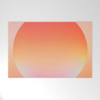 The Light Within, Spiritual Positivity Yoga Aura, Energy Soft Gradient Iridescent Glow, Mindfulness Graphic Design Motivational  Welcome Mat Gallery Image 1