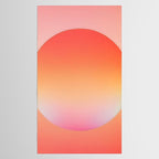 The Light Within, Spiritual Positivity Yoga Aura, Energy Soft Gradient Iridescent Glow, Mindfulness Graphic Design Motivational  Tablecloth Gallery Image 2