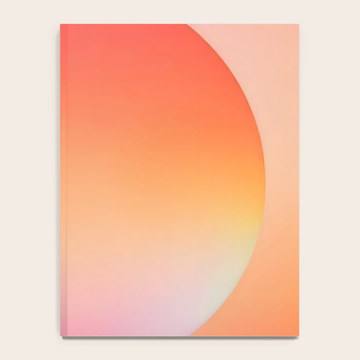 The Light Within, Spiritual Positivity Yoga Aura, Energy Soft Gradient Iridescent Glow, Mindfulness Graphic Design Motivational  Notebook Gallery Image 4