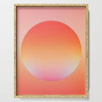 The Light Within, Spiritual Positivity Yoga Aura, Energy Soft Gradient Iridescent Glow, Mindfulness Graphic Design Motivational  Serving Tray Gallery Image 1