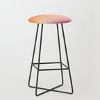 The Light Within, Spiritual Positivity Yoga Aura, Energy Soft Gradient Iridescent Glow, Mindfulness Graphic Design Motivational  Stool Gallery Image 1