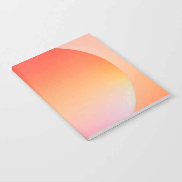 The Light Within, Spiritual Positivity Yoga Aura, Energy Soft Gradient Iridescent Glow, Mindfulness Graphic Design Motivational  Notebook Gallery Image 2