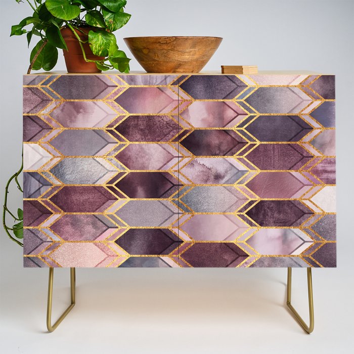 Dreamy Stained Glass 1 Credenza Gallery Image 1