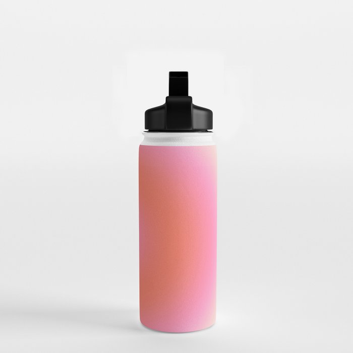 Les Couleurs | 04 - Aura Print Neutral Pink And Orange Preppy Decor Modern Gradient Water Bottle Gallery Image 2