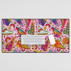 High Tops Print Desk Mat Gallery Image 1