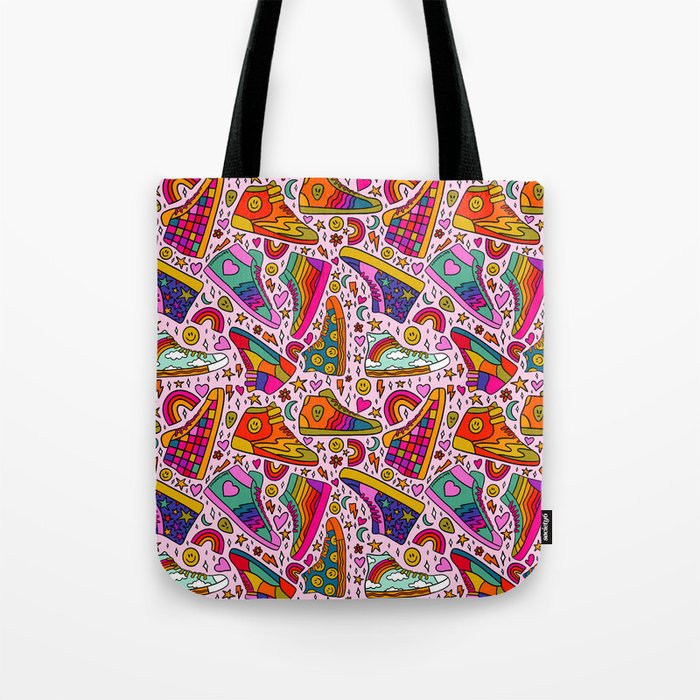 High Tops Print Tote Bag Gallery Image 1