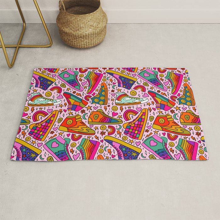 High Tops Print Rug Gallery Image 1