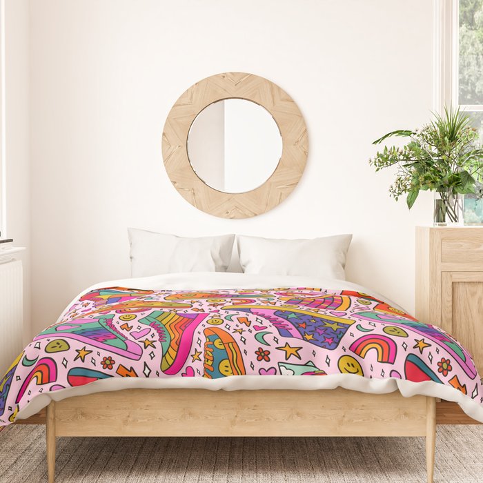 High Tops Print Duvet Cover Gallery Image 3