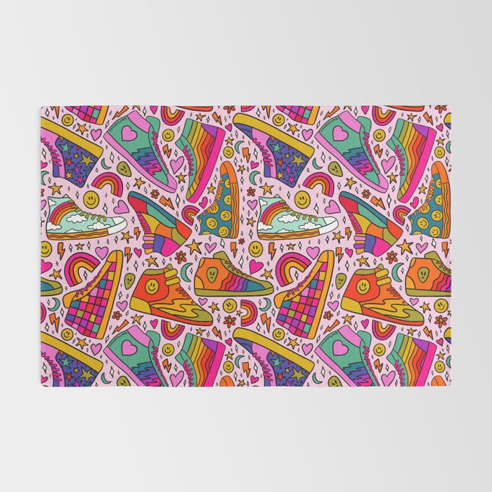 High Tops Print Rug Gallery Image 2