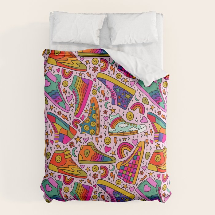 High Tops Print Duvet Cover Gallery Image 1