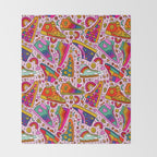 High Tops Print Throw Blanket Gallery Image 2