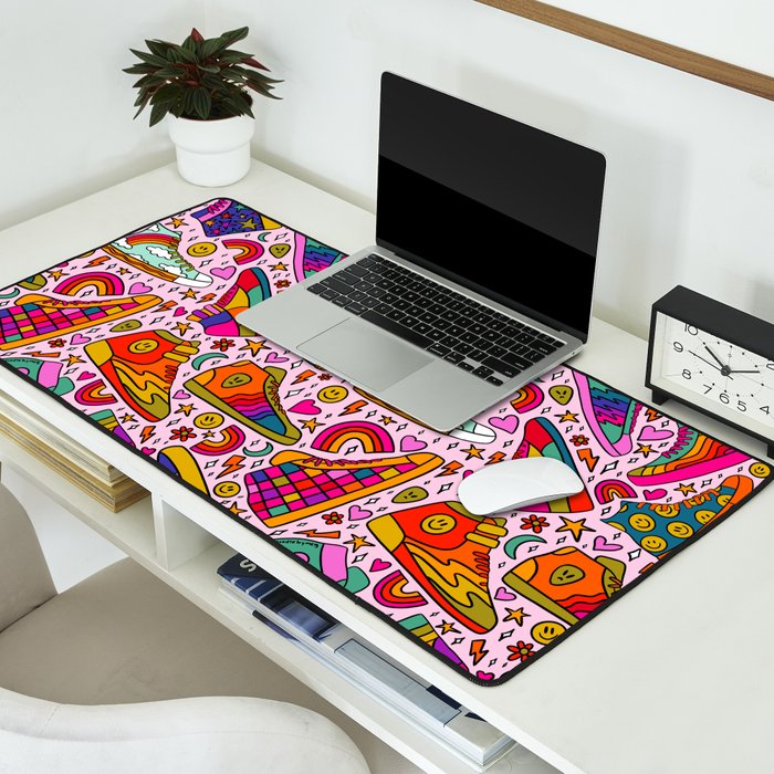 High Tops Print Desk Mat Gallery Image 2