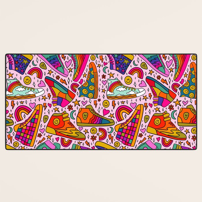 High Tops Print Desk Mat Gallery Image 3