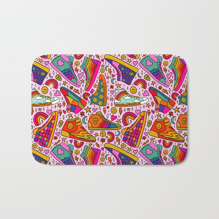 High Tops Print Bath Mat Gallery Image 1