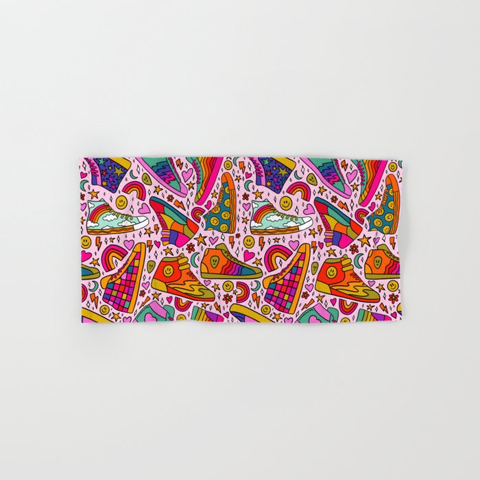 High Tops Print Bath Towel Gallery Image 1