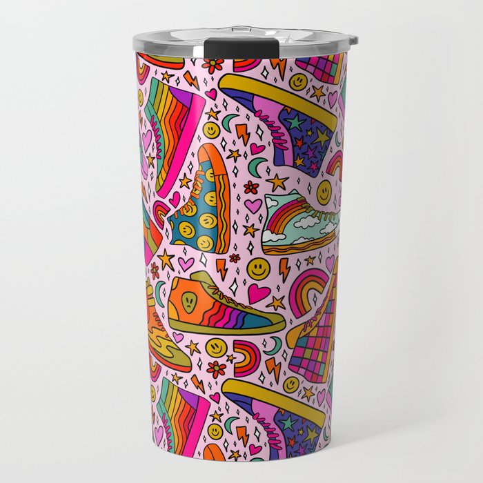 High Tops Print Travel Mug Gallery Image 1