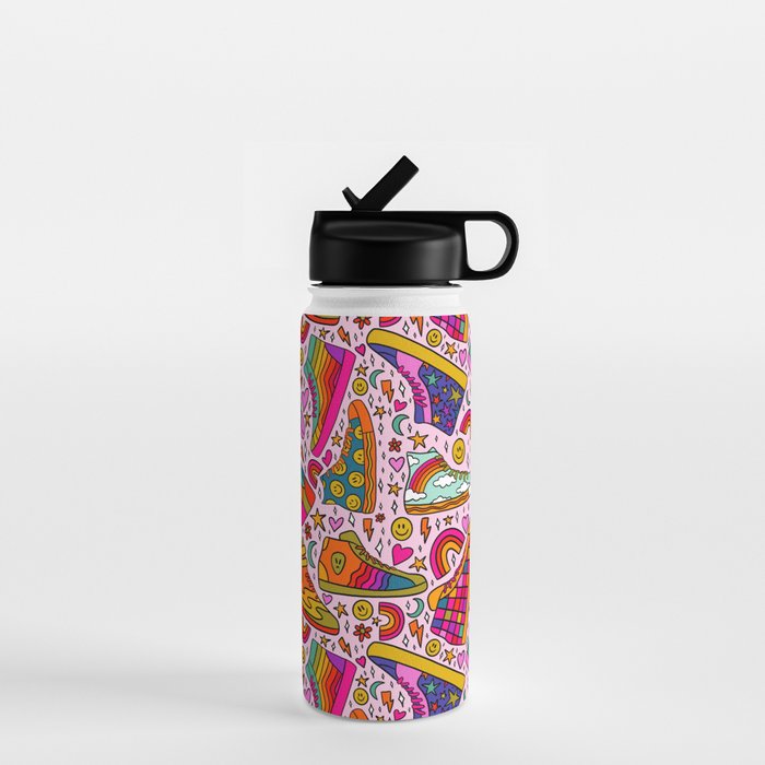 High Tops Print Water Bottle Gallery Image 1
