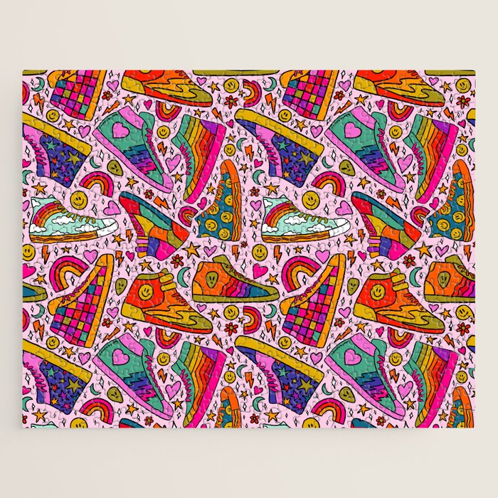 High Tops Print Jigsaw Puzzle Gallery Image 1