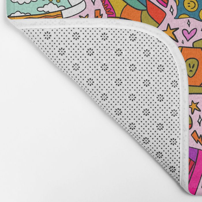 High Tops Print Bath Mat Gallery Image 2